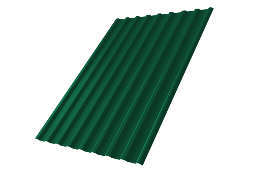 Профнастил С20R 0.45 PE RAL 6005 зеленый мох