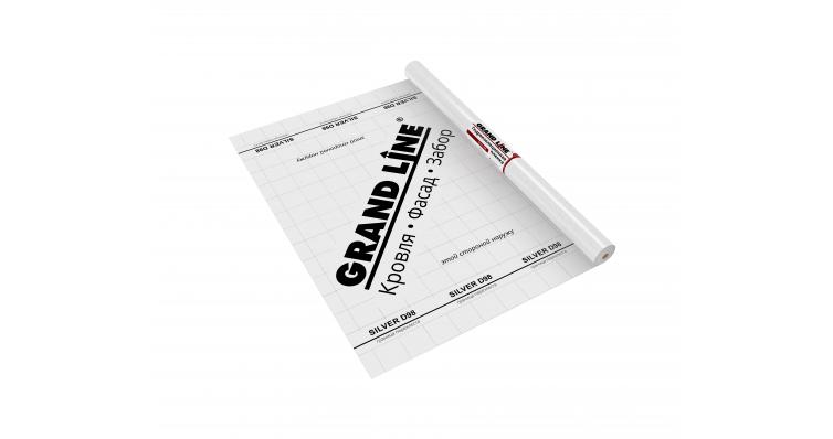 Гидроизоляционная пленка Grand Line D98 75 м²