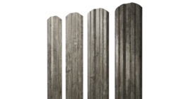 Штакетник Twin фигурный 0,45 Print Elite Nordic Wood TwinColor