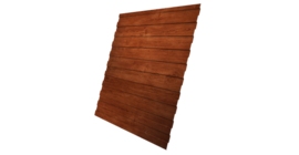 Профнастил С8А 0,45 Print Elite Rowan TwinColor