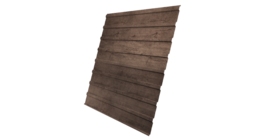 Профнастил С10A 0,45 Print Elite White Wood TwinColor