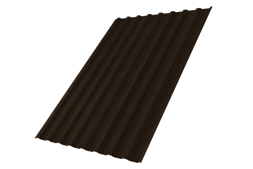 Профнастил С20В 0,45 Print Elite Coffee Wood TwinColor