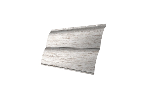 Блок-хаус new Grand Line 0.45 Print Elite Snow Wood TwinColor