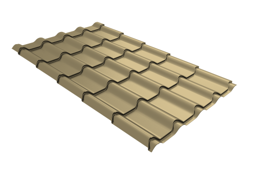 Профиль волновой kamea 0,45 PE RAL 1014 слоновая кость