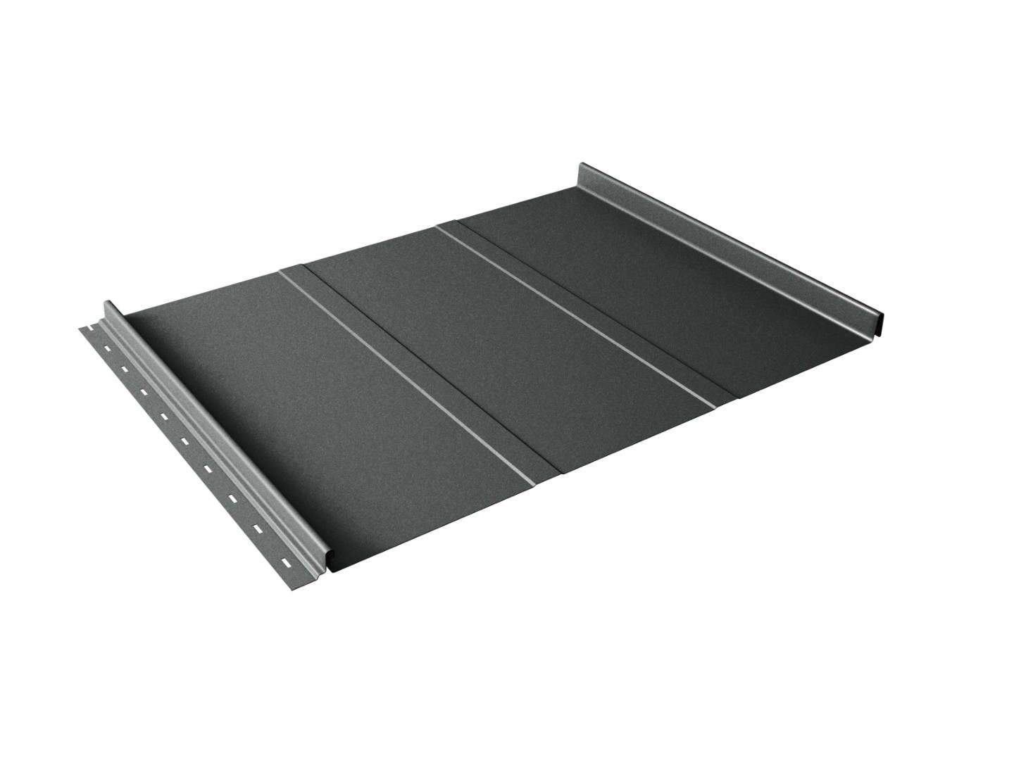 Кликфальц Line Grand Line 0.5 Satin с пленкой на замках RAL 7016 антрацитово-серый