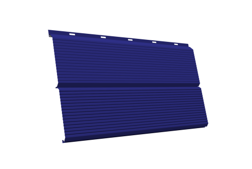 ЭкоБрус 0,345 Gofr GL 0.45 PE RAL 5002 ультрамариново-синий