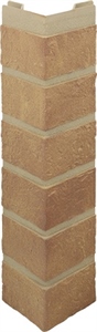 Наружный угол Кирпич (бежевый) АП 110*460*30 (уп-ка 10 шт.)