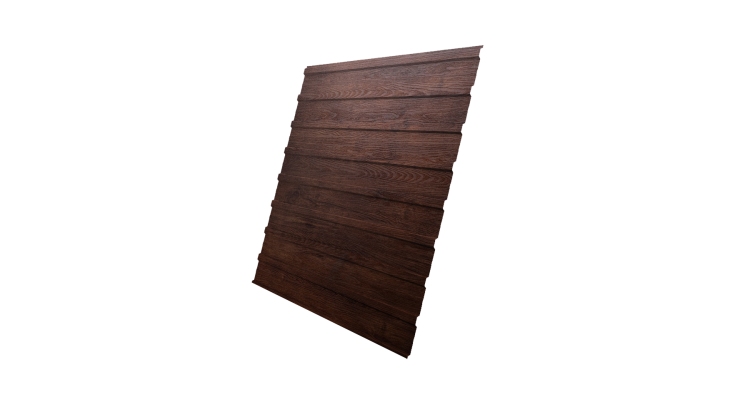 Профнастил С10A 0,45 Print Premium Cherry Wood Fresh TwinColor