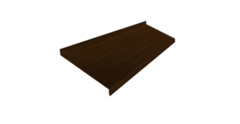 Отлив простой 200мм 0,45 Print Elite Choco Wood TwinColor (3м)