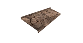Отлив простой 200мм 0,45 Print Elite King Stone TwinColor (3м)
