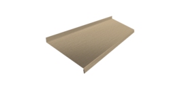 Отлив простой 200мм 0,45 Print Elite Milky Wood TwinColor (3м)
