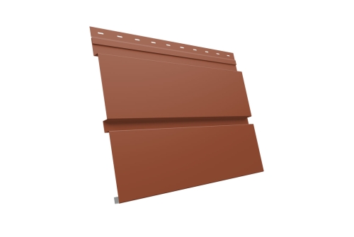 Квадро брус 0.45 Drap TX с пленкой RAL 8004 терракота