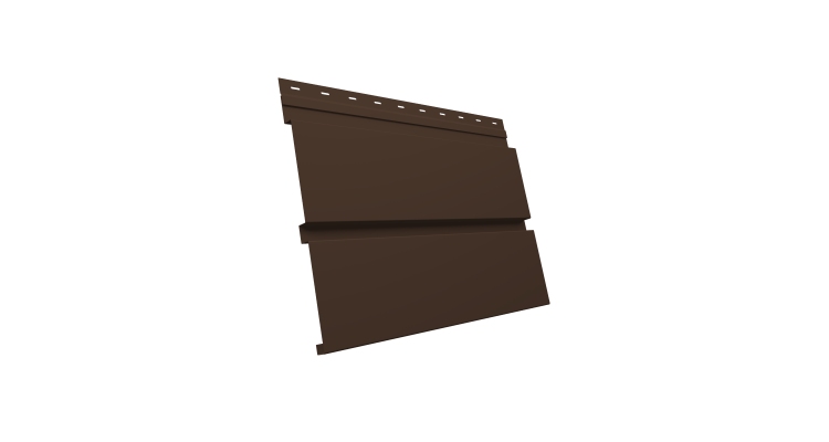 Квадро брус 0.45 Drap TwinColor с пленкой RAL 8017 шоколад