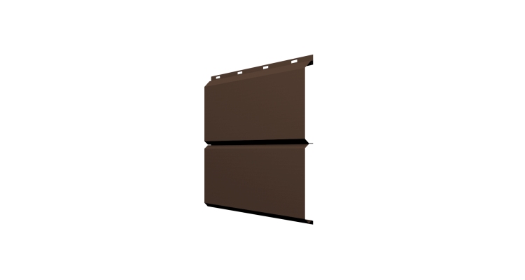 ЭкоБрус 0,345 GL 0.45 Drap-double TX RAL 8017 шоколад