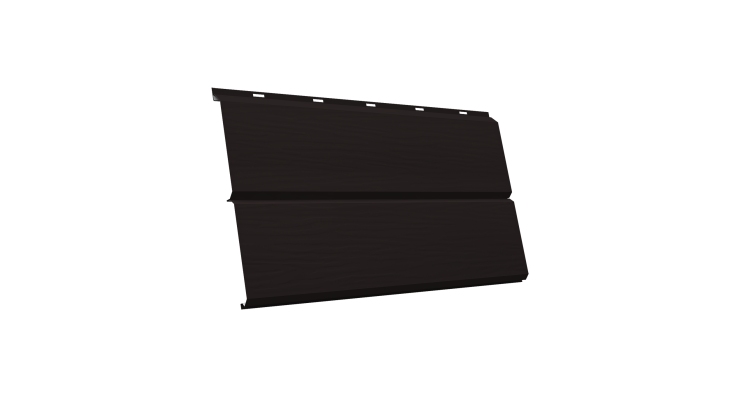 ЭкоБрус 3D 0,345 GL 0.45 Drap TX с пленкой RAL 9005 черный