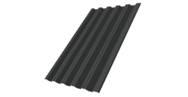 Профнастил НС35R Grand Line 0,5 Drap RAL 7016 антрацитово-серый