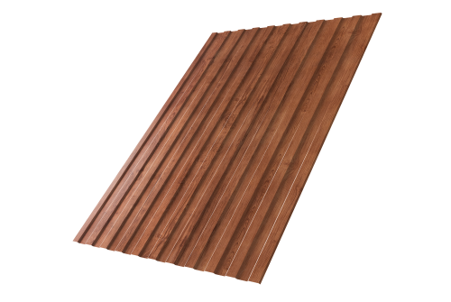 Профнастил С8A 0,45 Print Premium Rowan Wood Intense FTC