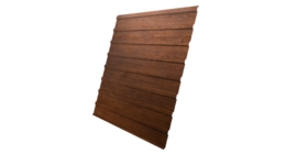 Профнастил С10A 0,45 Print Premium Golden Wood Fresh TwinColor