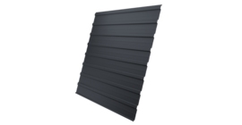 Профнастил С10A 0,45 Drap TwinColor RAL 7024 мокрый асфальт