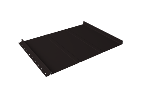 Кликфальц Line Grand Line 0.45 Drap TR с пленкой на замках RAL 9005 черный