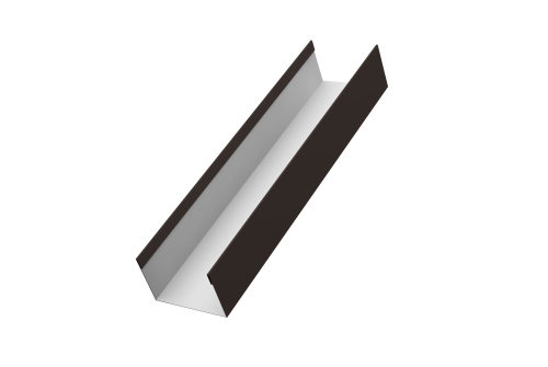 Стойка жалюзи Milan,Tokyo 0,5 Drap RR 32 темно-коричневый (2,5м)