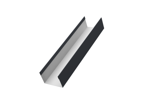 Стойка жалюзи Milan,Tokyo 0,5 Satin RAL 7024 мокрый асфальт (2,5м)