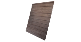 Профнастил С8А 0,45 Print Elite White Wood TwinColor